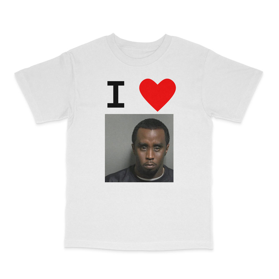 I Love Diddy T-ShirtWhite / S