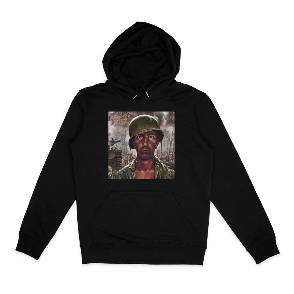 1000 Yard Stare HoodieBlack / S